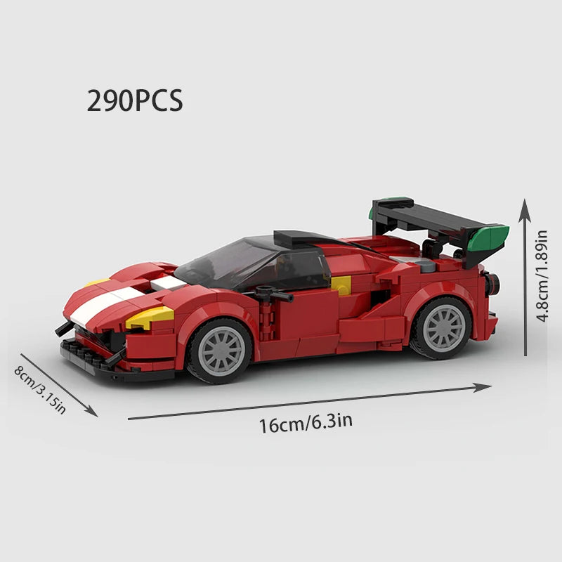 Realistic Building Blocks Cars