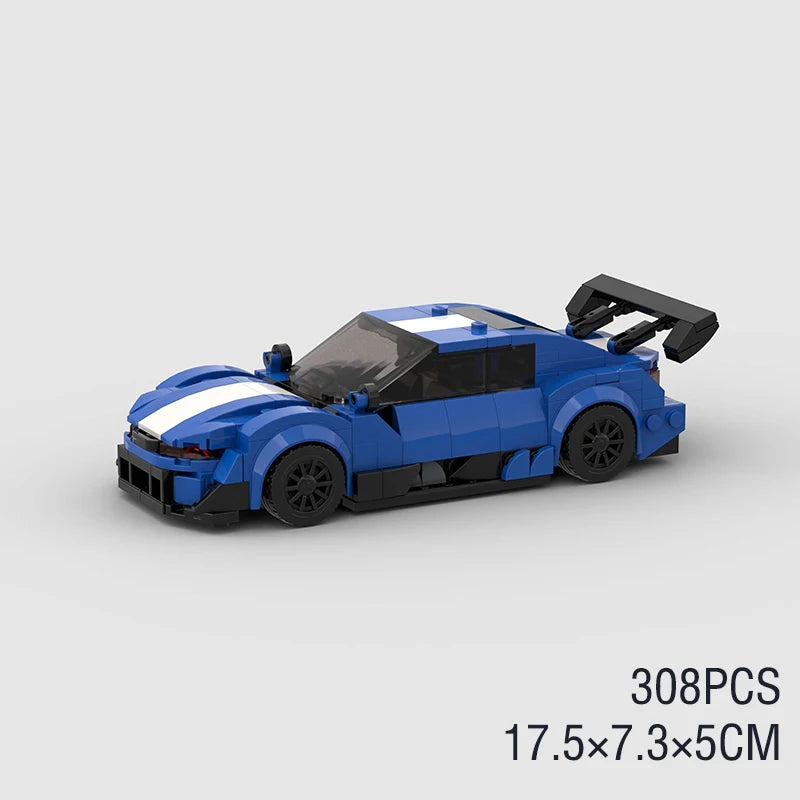 Realistic Building Blocks Cars