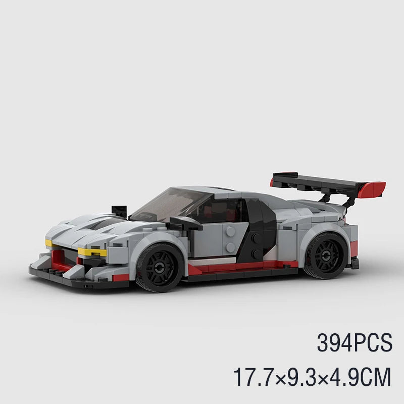 Realistic Building Blocks Cars