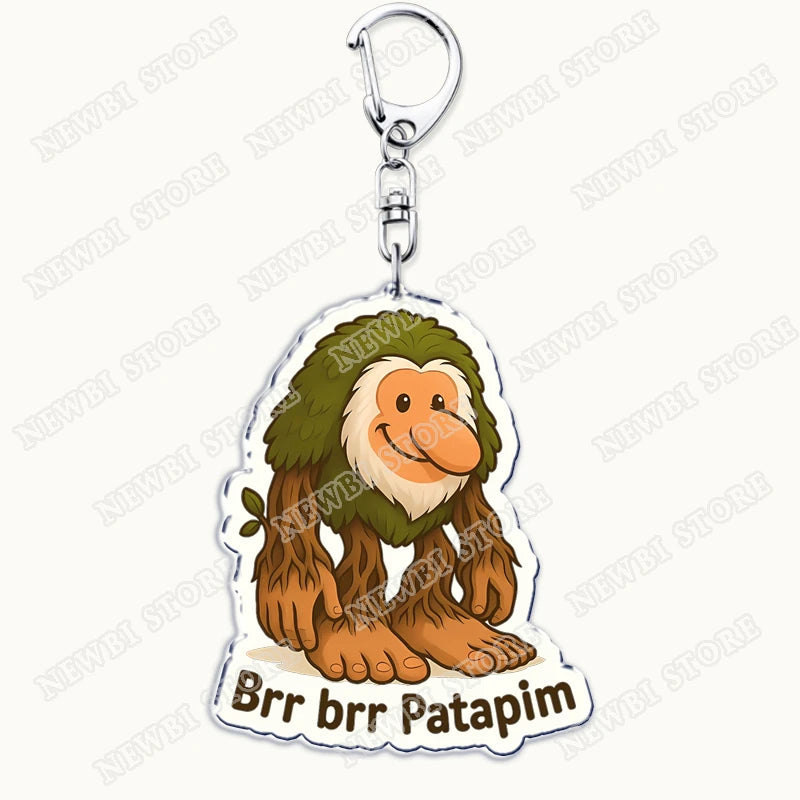 Italian Brainrot Animals Keychains