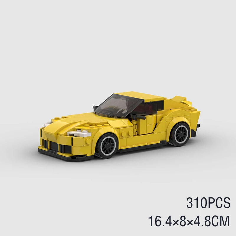 Realistic Building Blocks Cars