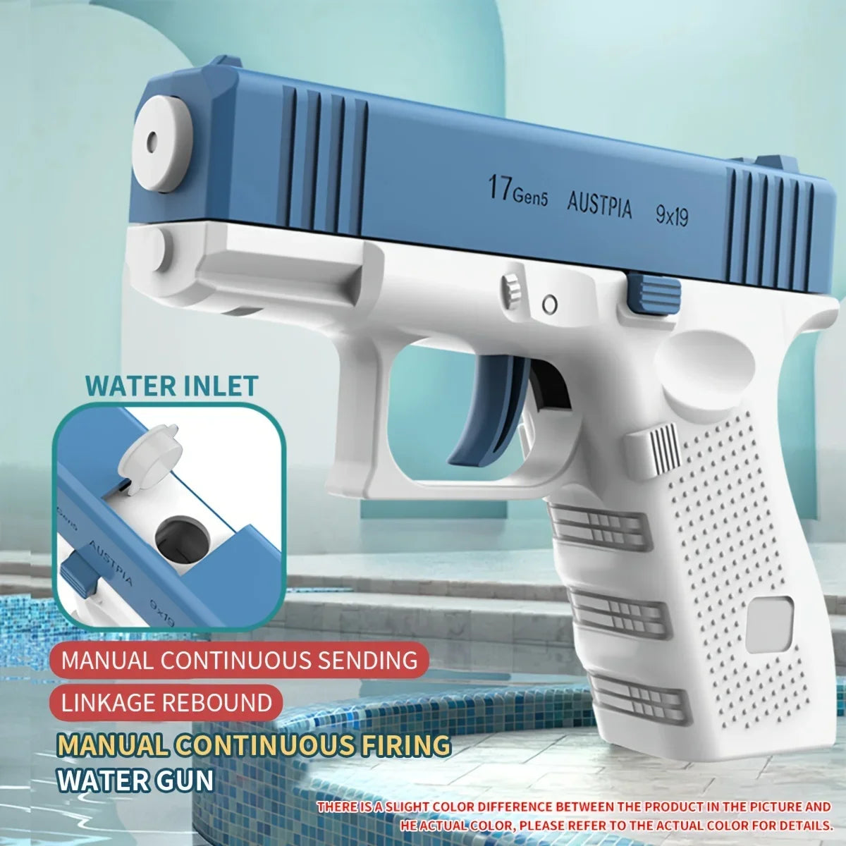 Strong Water Gun, 3 Colors