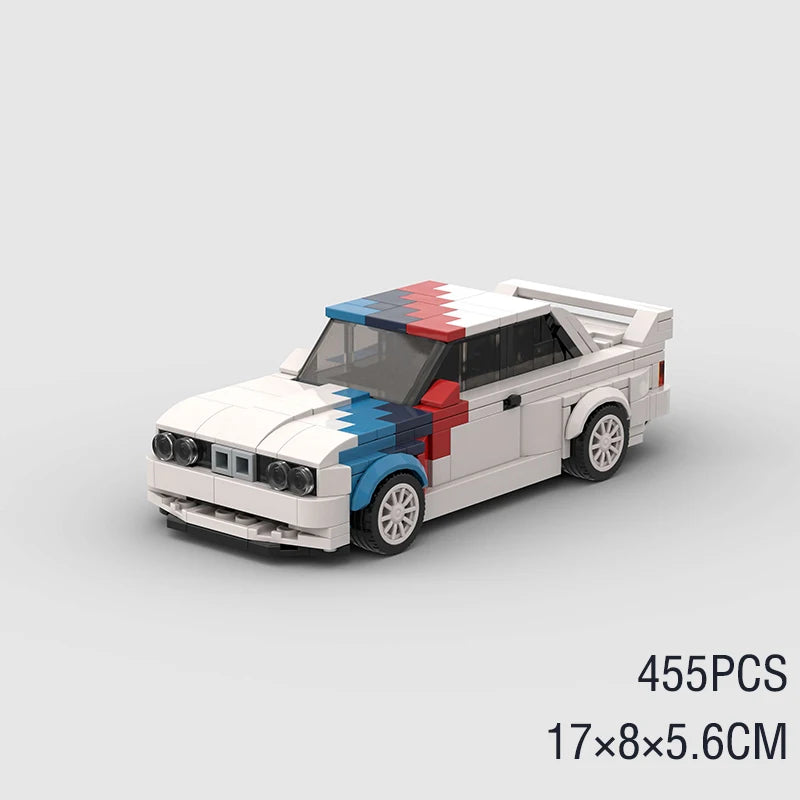 Realistic Building Blocks Cars
