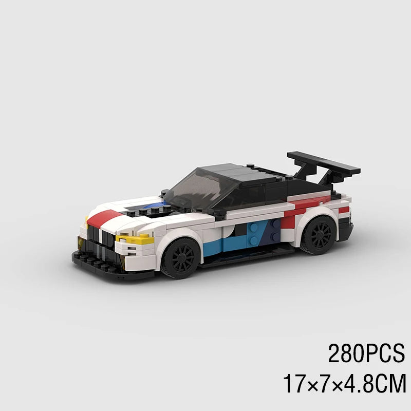 Realistic Building Blocks Cars