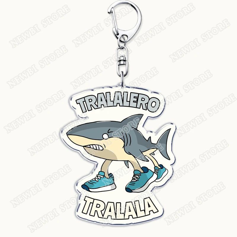 Italian Brainrot Animals Keychains