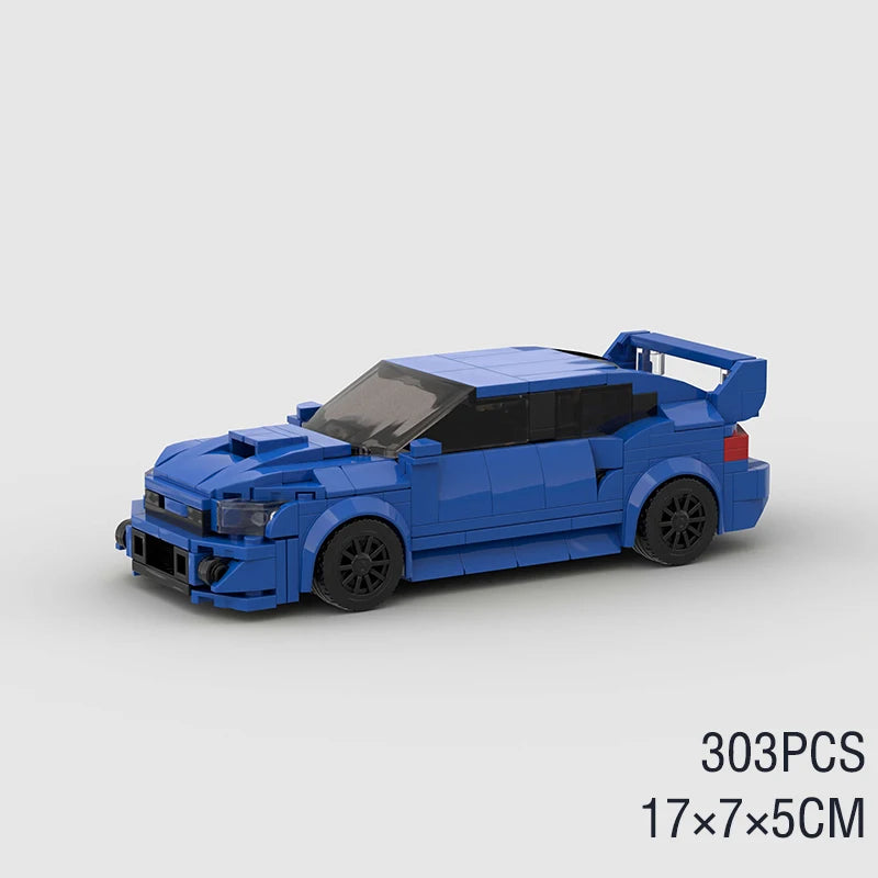 Realistic Building Blocks Cars