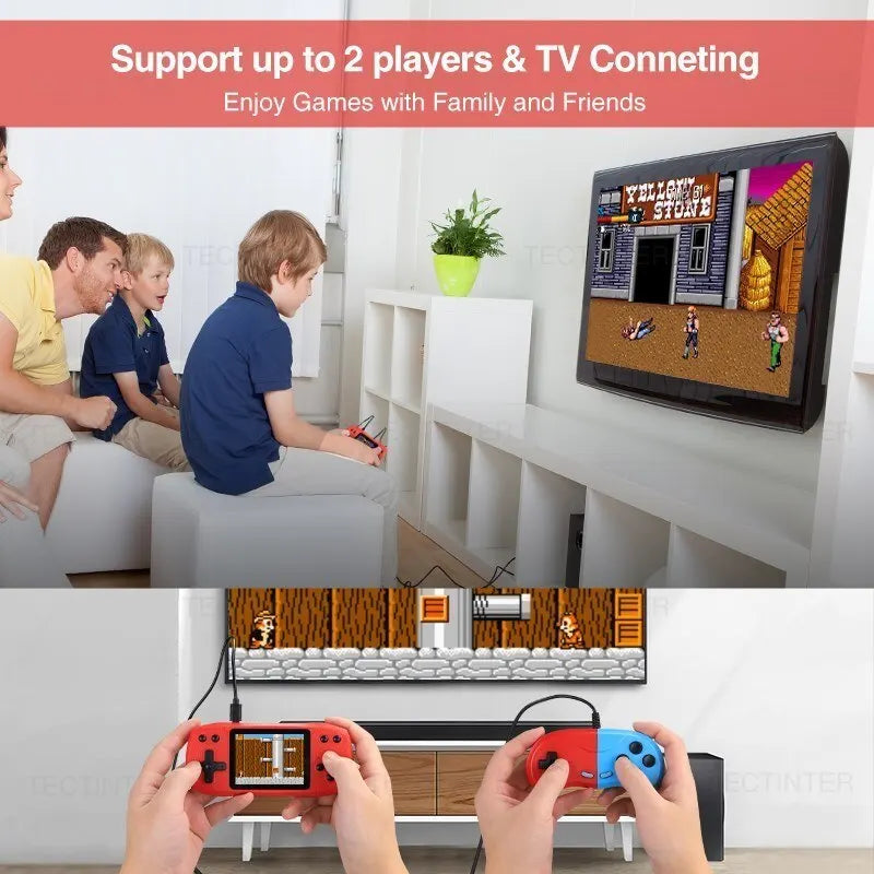 Retro Handheld Video Game Console, 620 GAMES