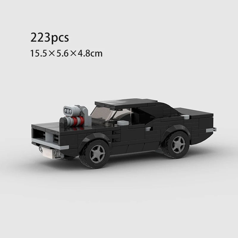 Realistic Building Blocks Cars