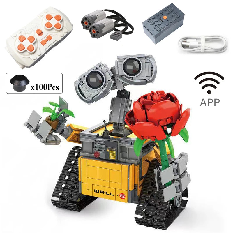 687pcs Disney WALL E