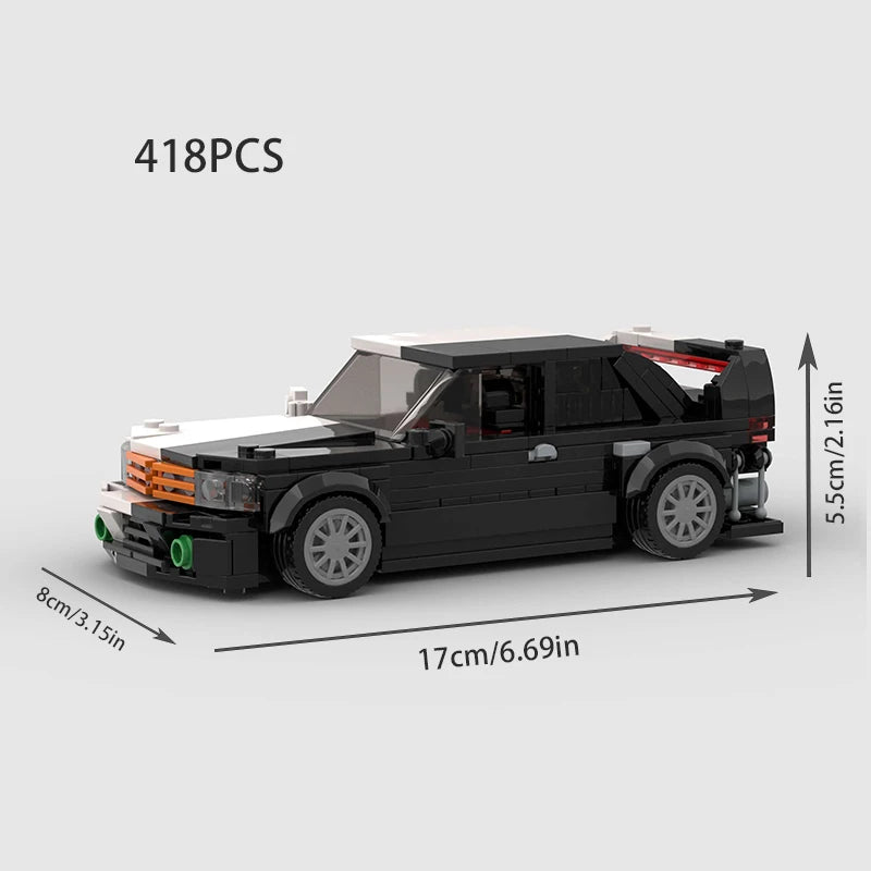 Realistic Building Blocks Cars