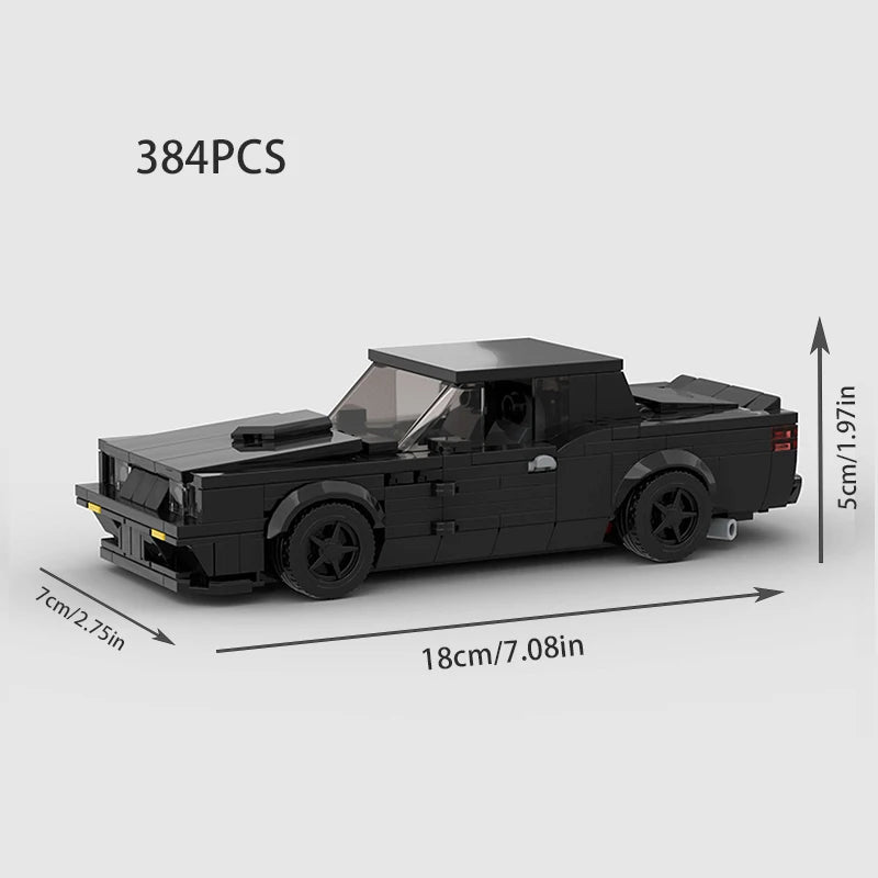 Realistic Building Blocks Cars