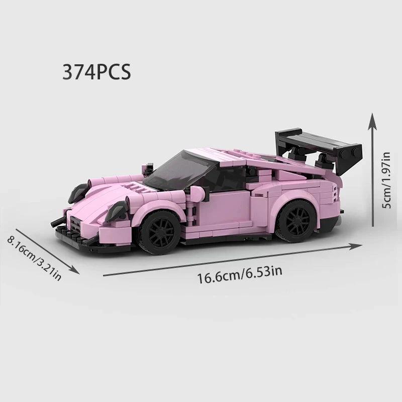 Realistic Building Blocks Cars
