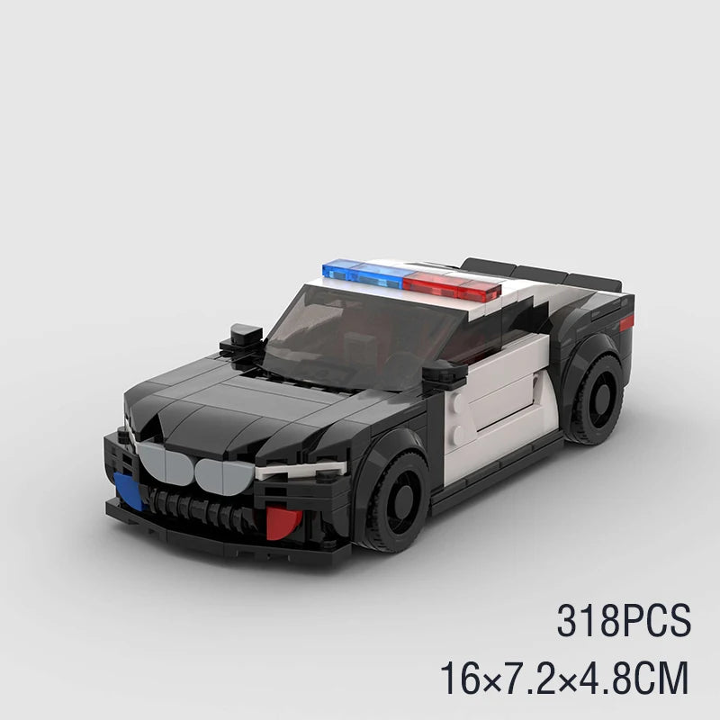Realistic Building Blocks Cars
