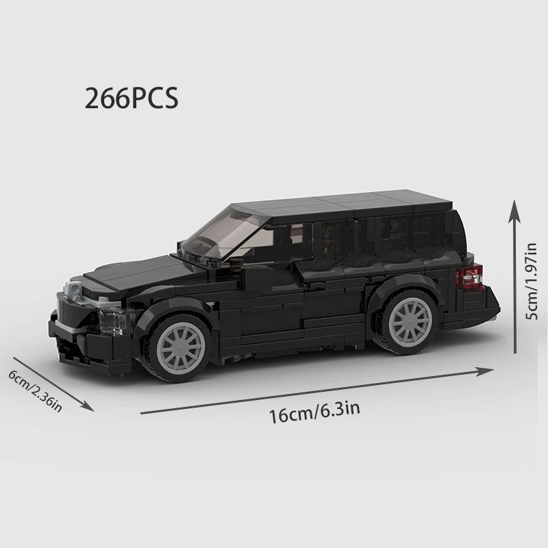 Realistic Building Blocks Cars