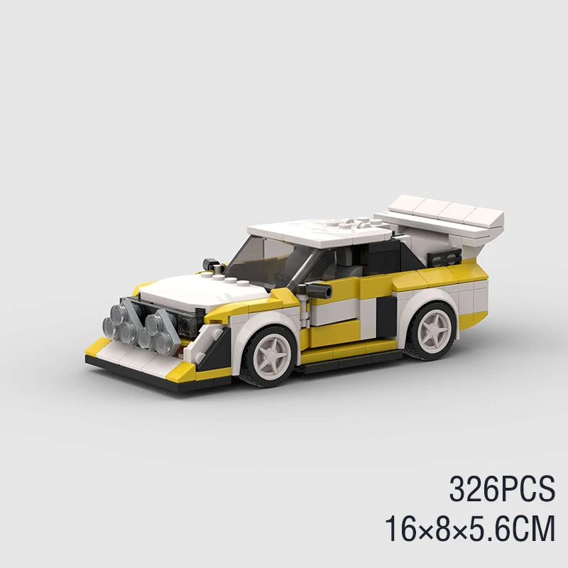 Realistic Building Blocks Cars