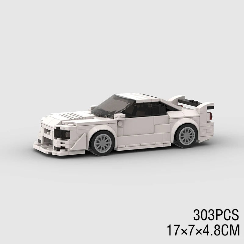 Realistic Building Blocks Cars