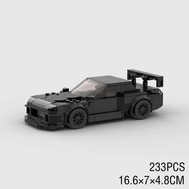 Realistic Building Blocks Cars