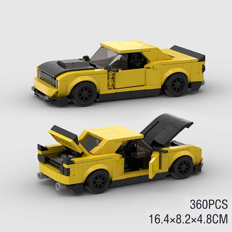 Realistic Building Blocks Cars