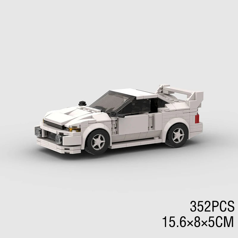 Realistic Building Blocks Cars