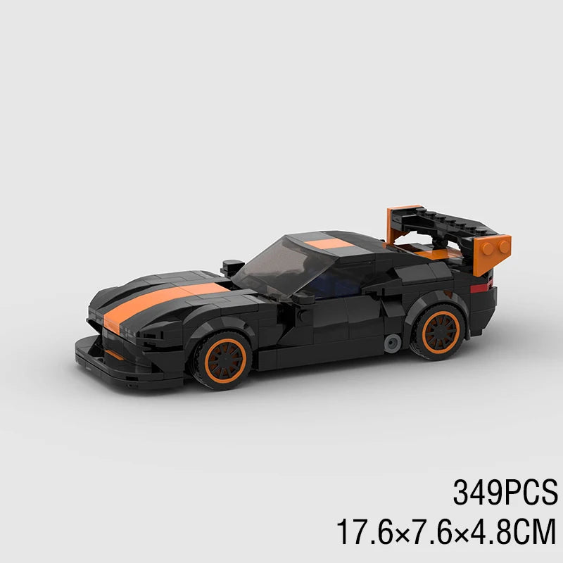 Realistic Building Blocks Cars