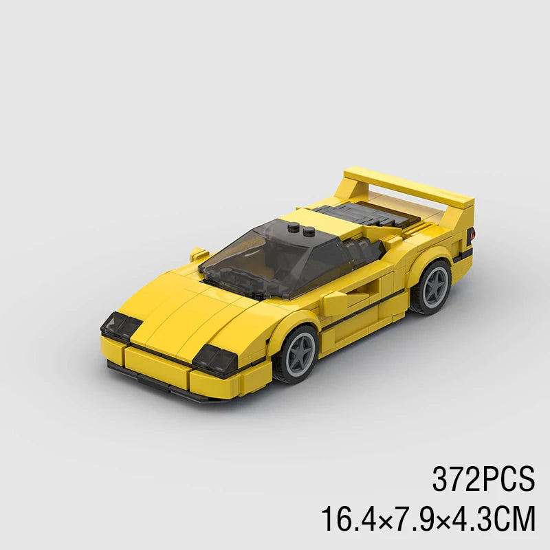Realistic Building Blocks Cars