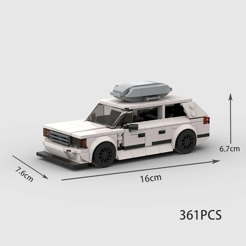 Realistic Building Blocks Cars
