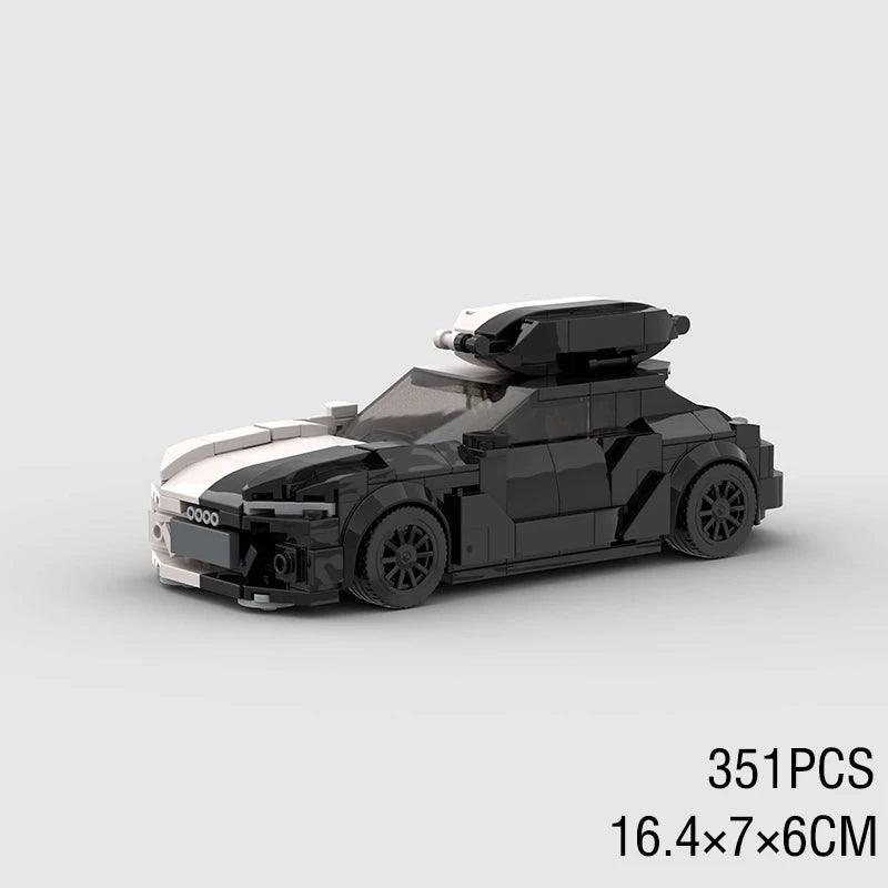 Realistic Building Blocks Cars