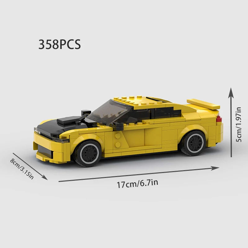 Realistic Building Blocks Cars
