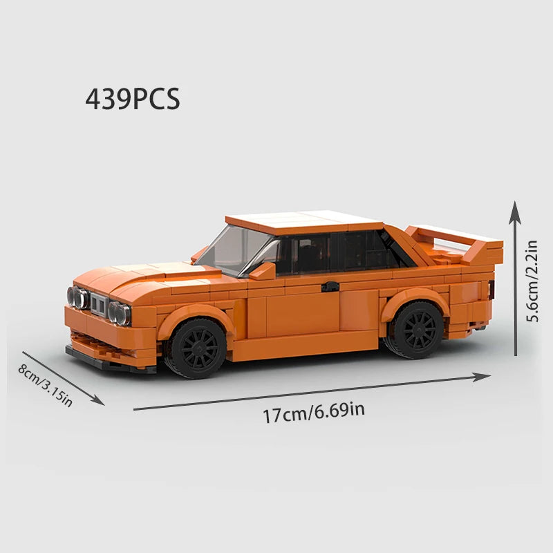 Realistic Building Blocks Cars