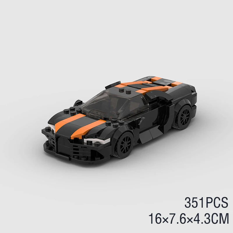 Realistic Building Blocks Cars