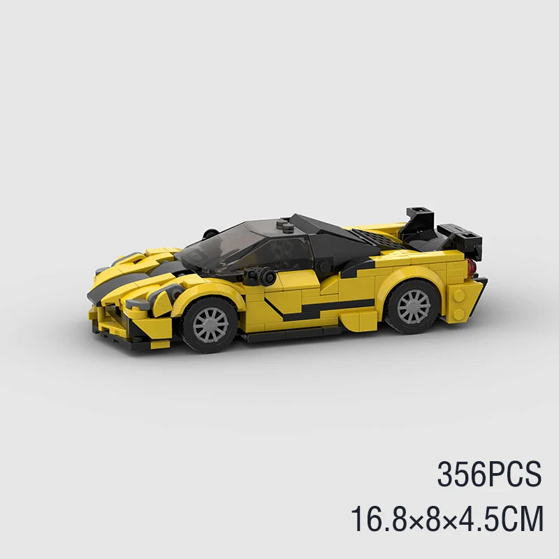 Realistic Building Blocks Cars