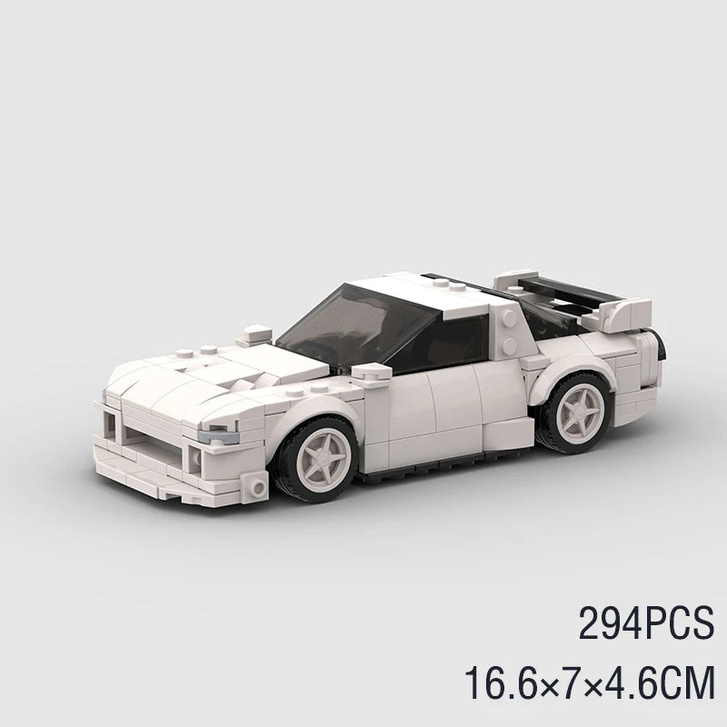 Realistic Building Blocks Cars