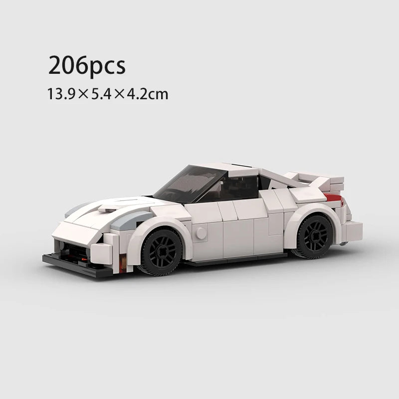 Realistic Building Blocks Cars