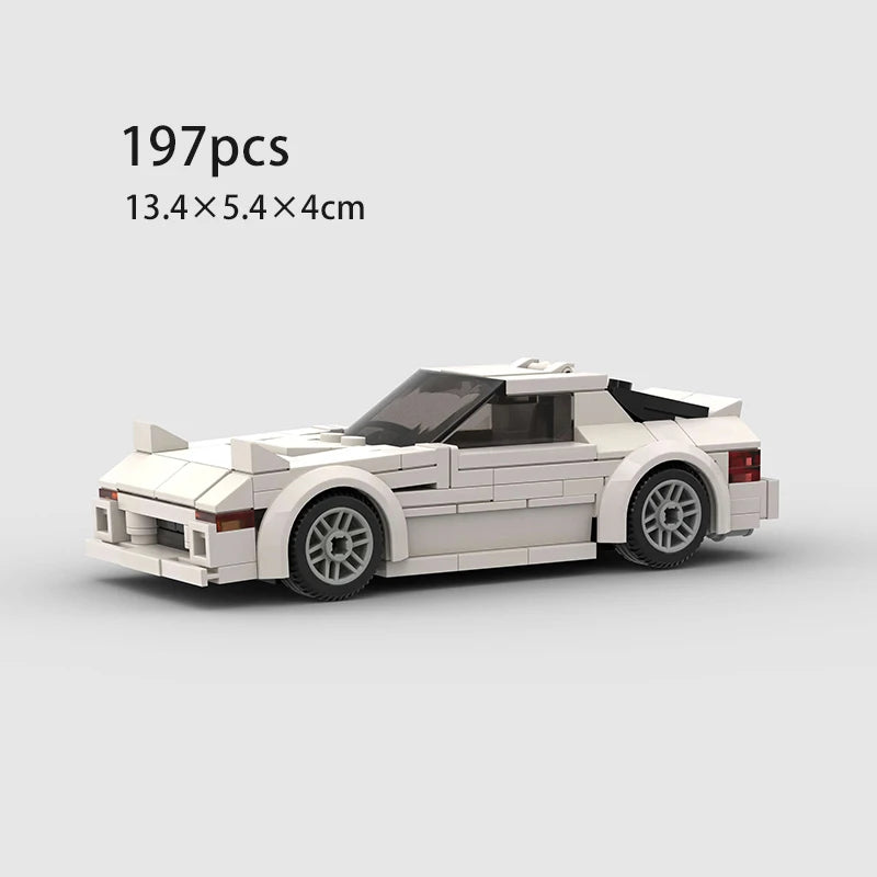 Realistic Building Blocks Cars