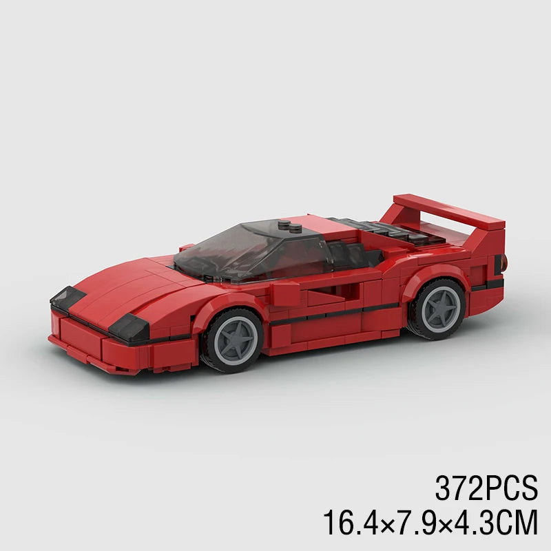 Realistic Building Blocks Cars