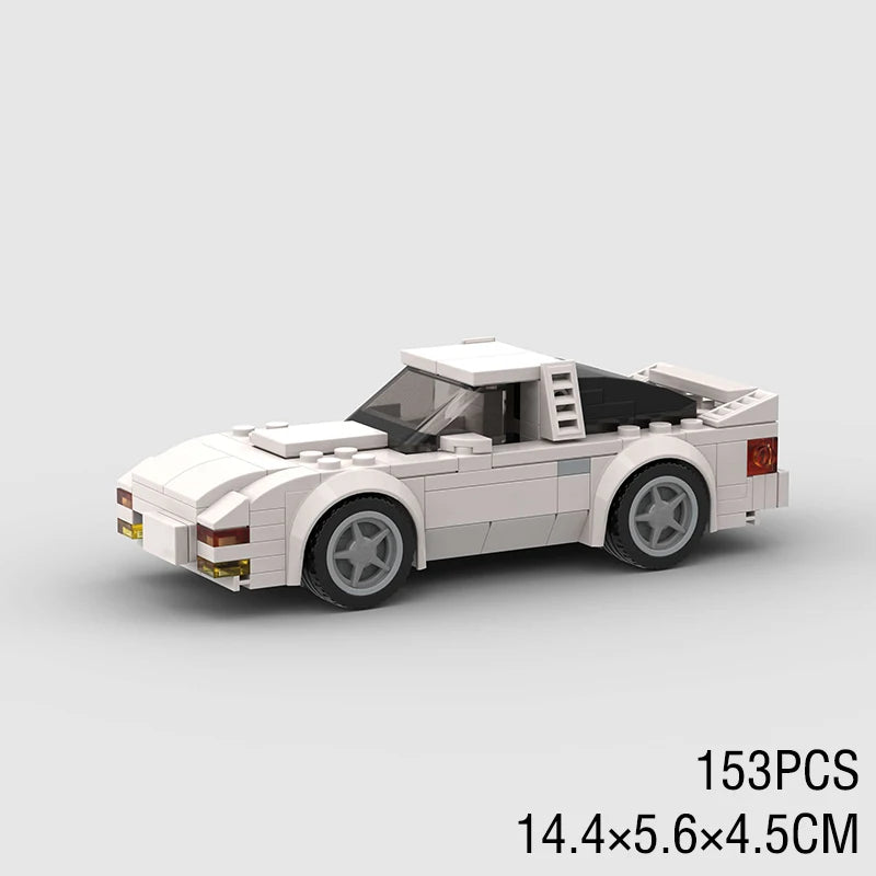 Realistic Building Blocks Cars