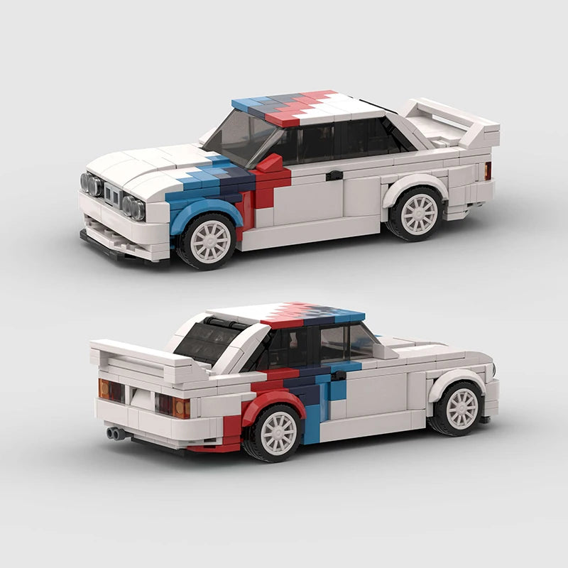 Realistic Building Blocks Cars