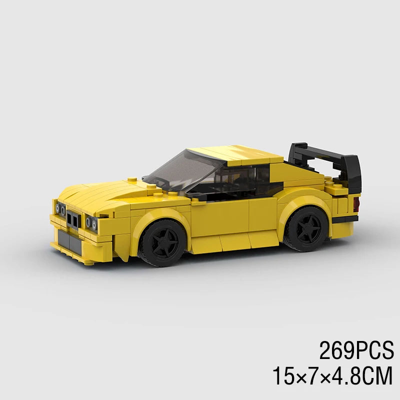 Realistic Building Blocks Cars
