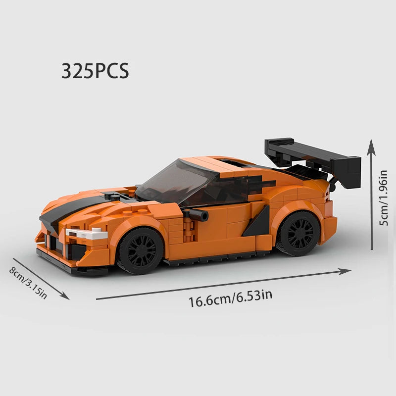 Realistic Building Blocks Cars