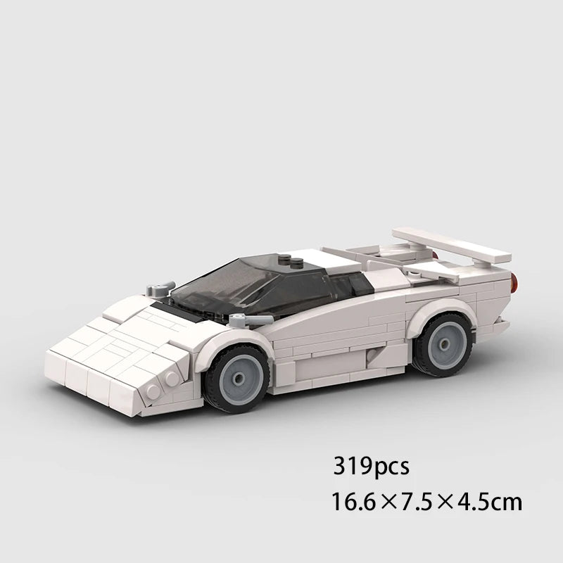 Realistic Building Blocks Cars