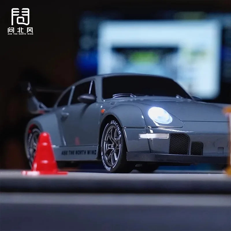 Ask North Wind 993 Liquid Silver Half Proportional Throttle RC Car Entry Drift Car and High Speed