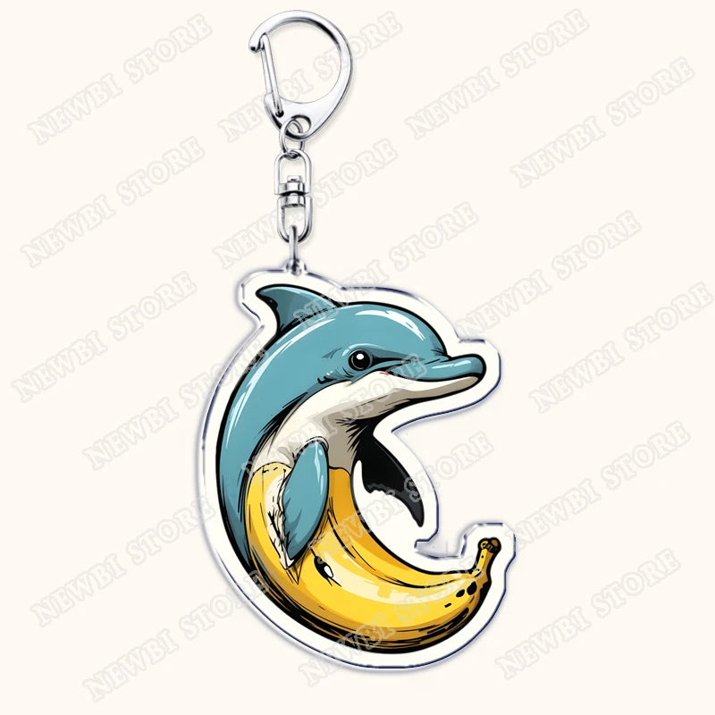 Italian Brainrot Animals Keychains