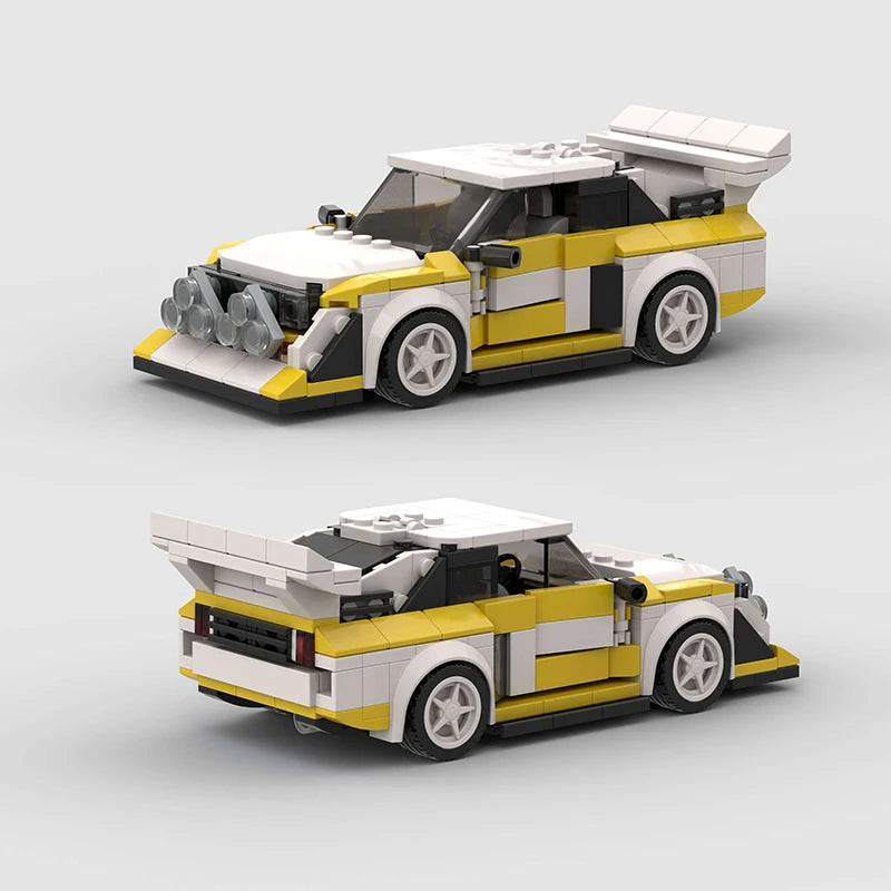 Realistic Building Blocks Cars