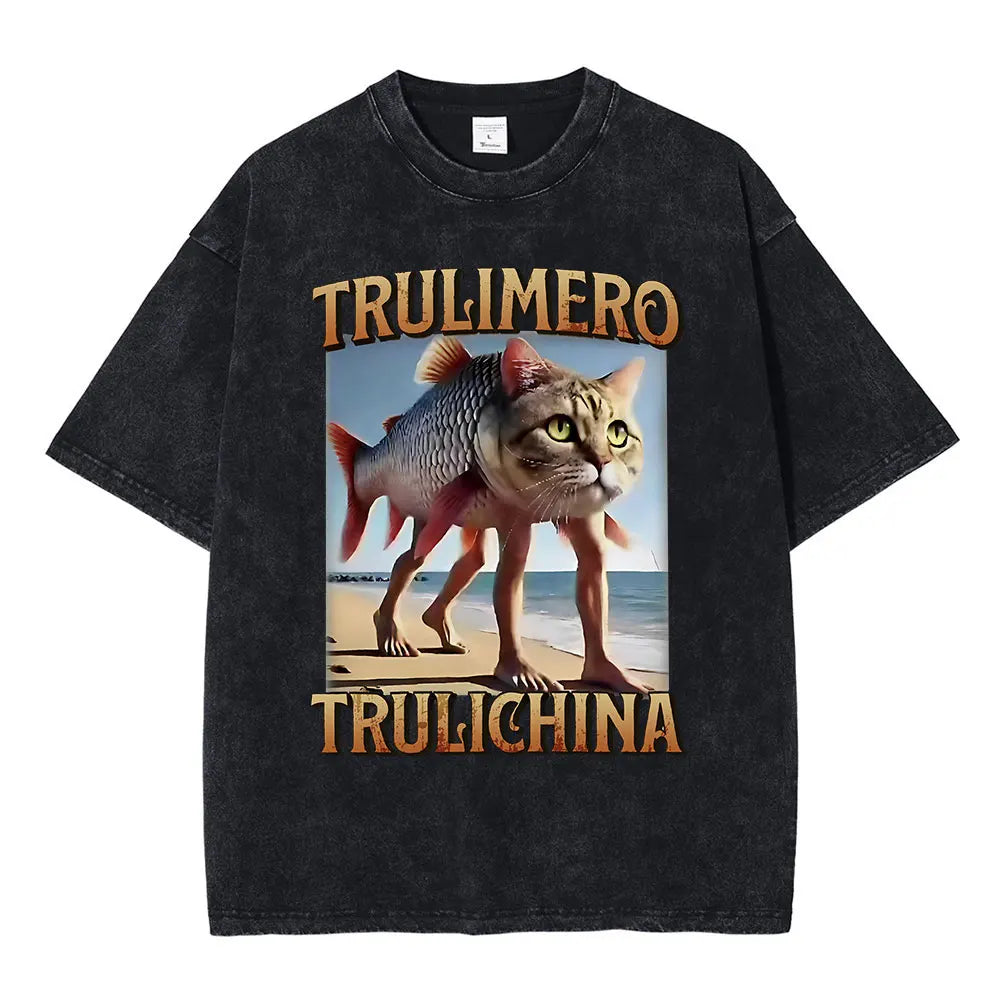 LARGE, Italian Brainrot Meme T-shirt