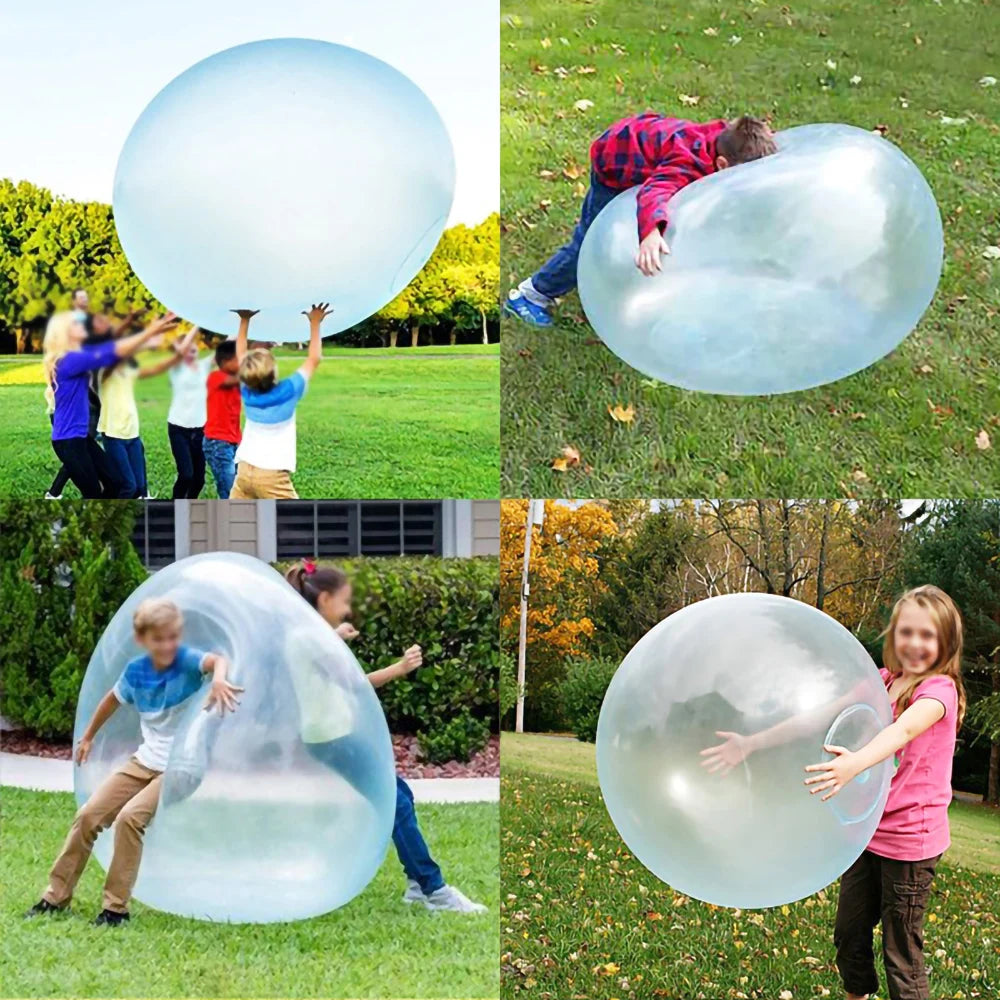 Blow Up Balloon Toy, Inflatable Elastic Ball