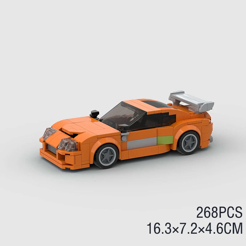 Realistic Building Blocks Cars