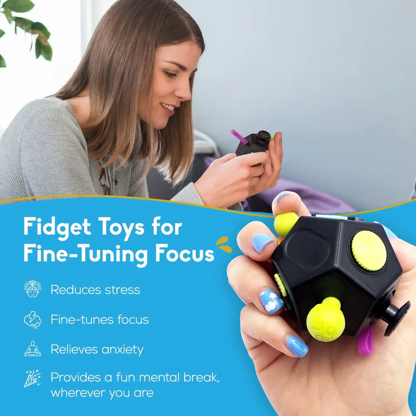 Fidget Cube Anti Stress Relief