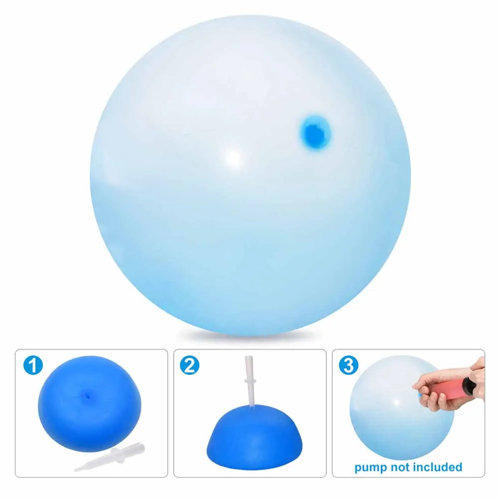 Blow Up Balloon Toy, Inflatable Elastic Ball