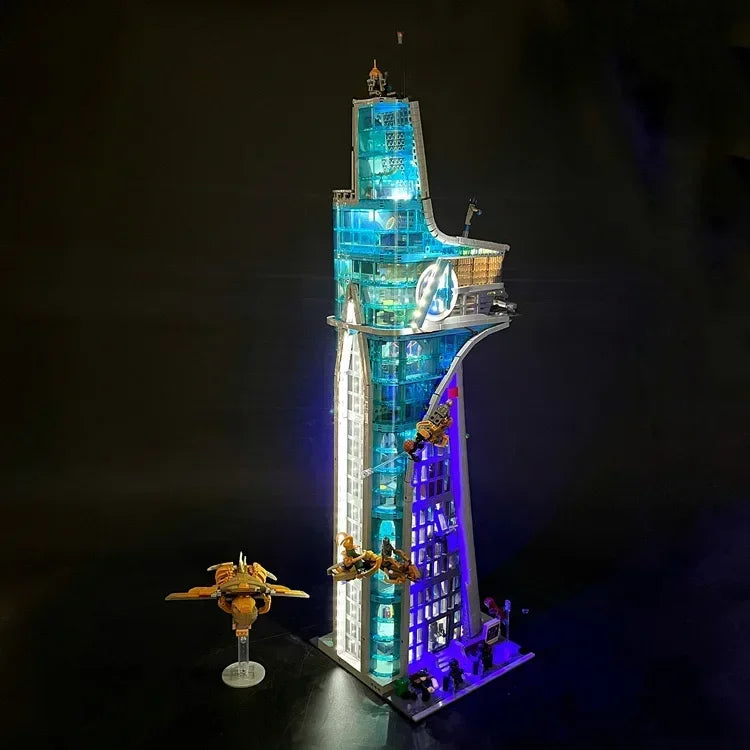 5201pcs Movie Tower Hero, Building Blocks for Adults and Kids