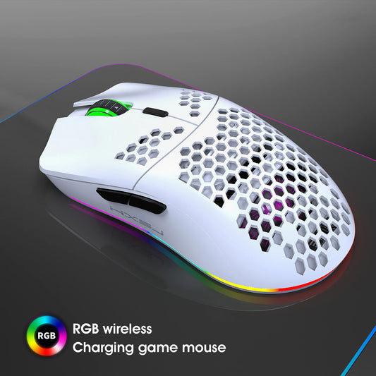 Ultralight Honeycomb RGB Wireless Mouse